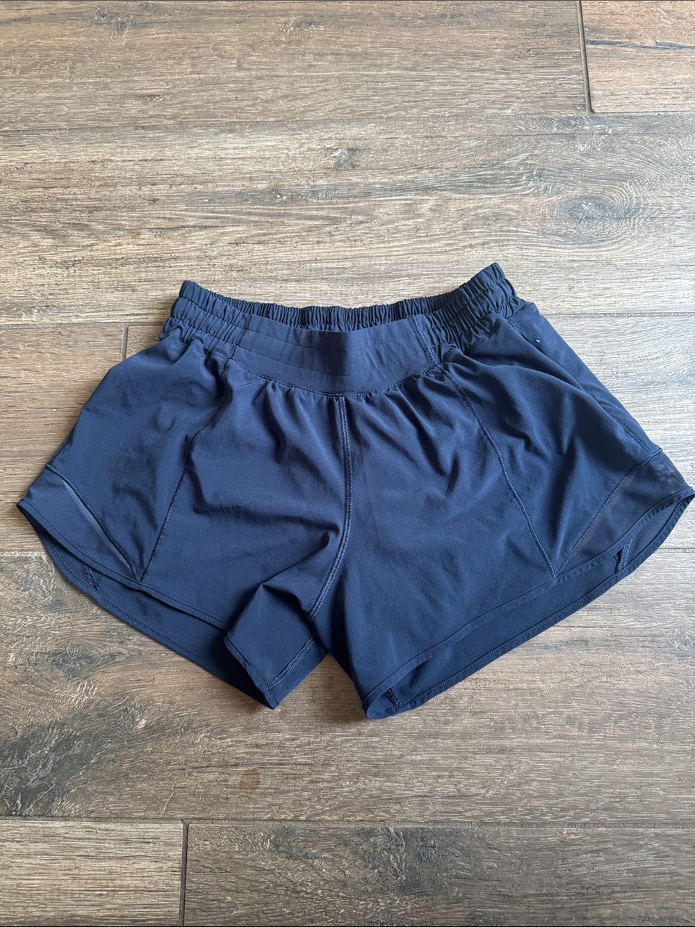Lululemon Hotty Hot Women's Navy Athletic Running Shorts - Lightweight Comfort